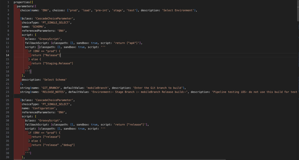 Code Properties
